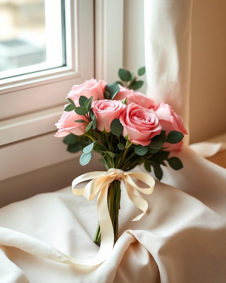 Blush Rose Handtie