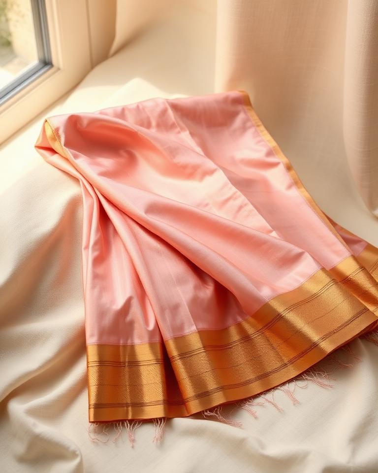 Onion Pink Bridal Kanjivaram