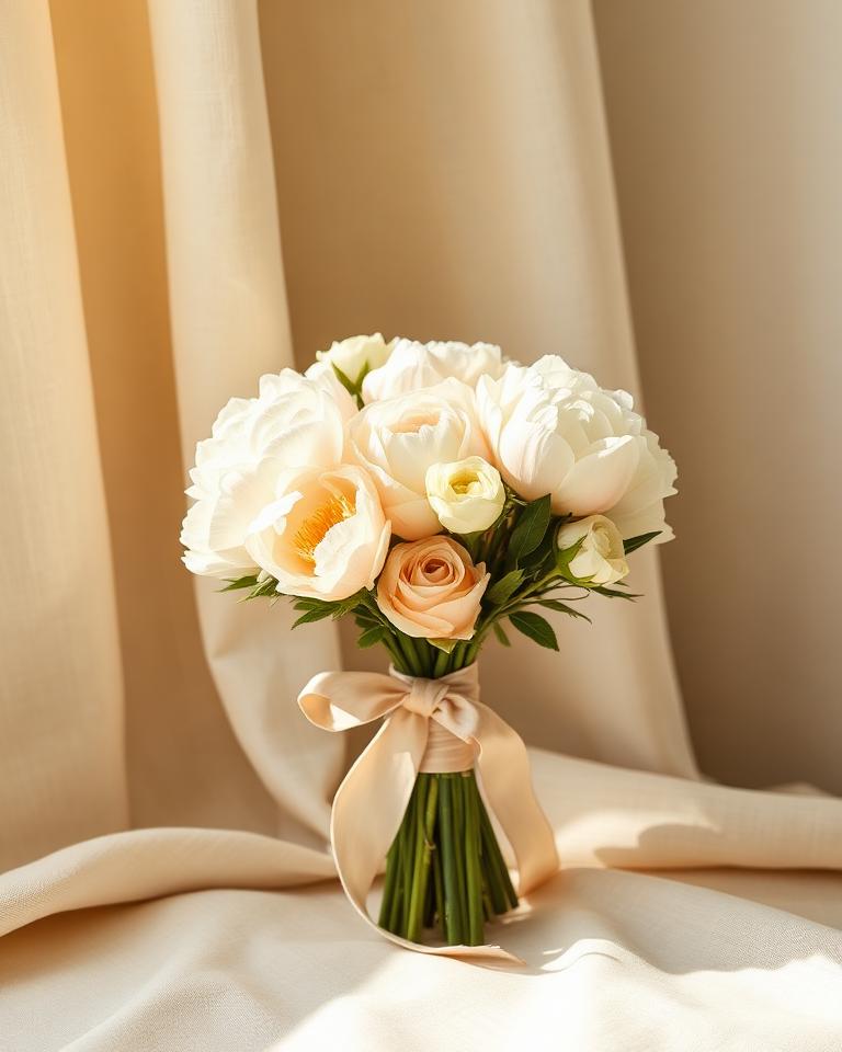 Peony Cluster Bouquet