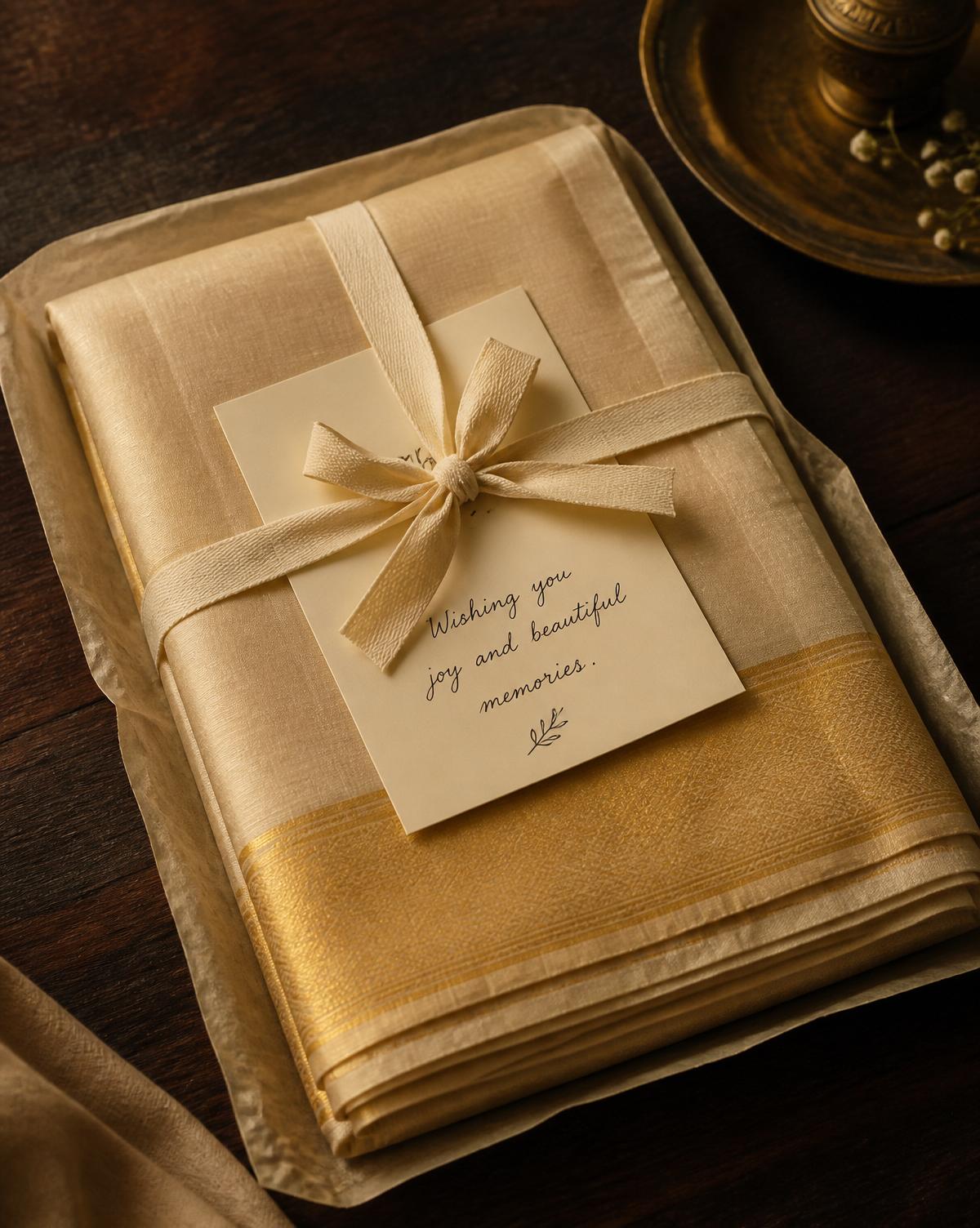The Onakkodi, gifting wedding essential by Allies Atelier